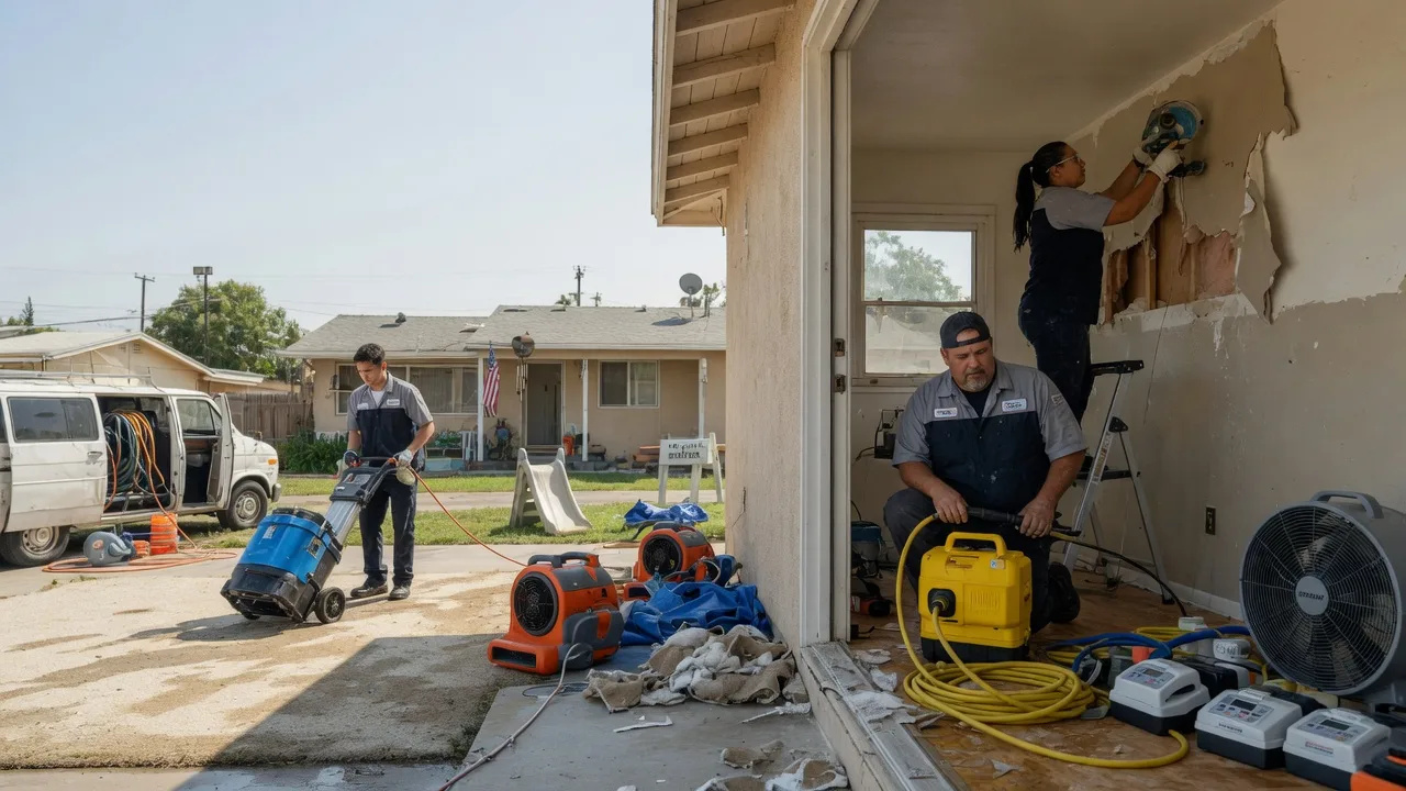 Water Damage Restoration in Rancho Santa Margarita, CA near me